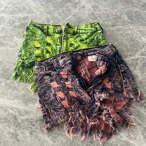 High rise shorts bundle